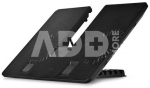 Deepcool ergonomic stand- cooler. black , USB 3.0 pass- truoght, it can be used as a notebook stand and/or cooling pad. The adjustable anti-skid holders are compatible ~15.6" laptops. The two 140mm silent fan and full range mesh surface with aerodyna ...