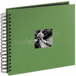 Hama Fine Art Spiralbound 28x24 50 Pages apple-green 94875