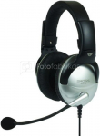 Koss Headphones SB45 Headband/On-Ear, 3.5mm (1/8 inch), Microphone, Silver/Black, Noice canceling,