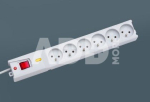 Lestar Listwa przeciwprzepięciowa LX 610, 1L, 3,0m, szara