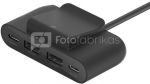 Belkin 4-Port-USB Splitter 2mCab 2xUSB-C/2xUSB-A w BUZ001bt2MWHB7