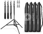 walimex WT-806 Lamp Tripod 256cm 4 pcs. Set
