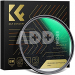 K&F Concept K&F 62mm Shimmer Diffusion 1 Filter Optical Glass Glimmer Effect Filter for Camera Lens Nano-X Series