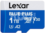 Blue Plus 1TB Micro SDXC Class 10 LMSBLPL001T-BNANG
