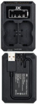 JJC Fuji DCH NPW235 USB Dual Battery Charger