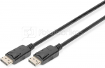 Digitus DisplayPort Connection DP St/St, 2m, Ultra HD 4K, sw.