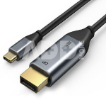 Kabelis USB-C - DisPlay Port, 4K, Ultra HD, 1.8 m, 1.2 ver.
