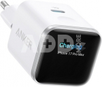 Anker Nano Charger 45W, Smart Display, White