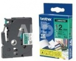 Brother labelling tape TZE-731 green/black 12 mm