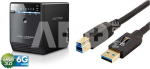 FANTEC QB-35US3-6G black 4x3,5 SATA HDD USB3.0 eSATA