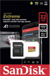 SanDisk microSDHC V30 A1 32GB Extreme 100MB SDSQXAF-032G-GN6MA