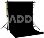 Falcon Eyes Background System SPK-1Z with 1 Roll Black 1.35x11 m