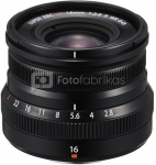 Fujifilm XF 16mm f/2.8 R WR Black