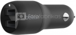 Belkin USB-A Car Charger 24W black CCB001btBK