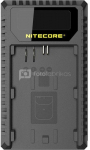 Nitecore UCN1 Lader voor Canon LP E6(N) + LP E8 met indicator + USB