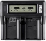 Newell battery charger DC-LCD Two-channel NP-F/NP-FM