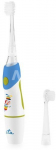ETA Toothbrush | Sonetic ETA071090020 | Battery operated | For kids | Number of brush heads included 2 | Number of teeth brushing modes 1 | Blue/White