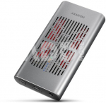 AXAGON USB-C 20Gbps Dual M.2 NVMe SSD CLONE MASTER Enclosure | EEM2-20GD