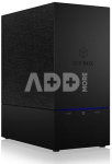 External HDD/SSD Enclosure 2x3,5" USB 3.0 Black IB-RD3621U3