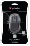 Verbatim Go Nano Wireless Mouse Black