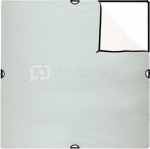 Westcott Scrim Jim Large Silver/White Bounce Fabric (1.8 x 1.8m)