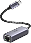 UGREEN CM483 USB-C to RJ45 network adapter (grey)