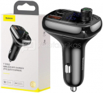 Přehr&aacute;vač MP3 do auta Bluetooth Baseus ve tvaru T S-13 Black OS