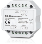 SS-C vieno kanalo 230V valdiklis be pritemdymo funkcijos + Push Key