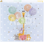 Albumas GOLDBUCH 24403 Balloon Party 25x25/60psl | kampučiai/lipdukai | knyginio ri&scaron;imo | balti lapai