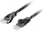 Lanberg Patchcord Cat.6 UTP LSZH CU | PCU6-10CU-1000-BK | 10 m