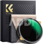 K&F Concept K&F 77MM, NANO-X Pro Brass Frame,CPL+Variable/Fader ND2-32 Filter