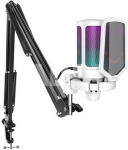 Fifine A6TW tripod gaming microphone (white)