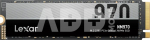 Lexar SSD | NM970 | 1000 GB | SSD form factor M.2 2280 | Solid-state drive interface PCIe Gen 5X4 | Read speed 11000 MB/s | Write speed 10000 MB/s