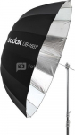 165cm Parabolic Umbrella Black&Silver