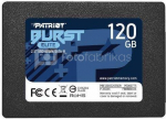 SSD|PATRIOT|Burst Elite|120GB|SATA 3.0|3D NAND|Write speed 320 MBytes/sec|Read speed 450 MBytes/sec|2,5"|TBW 50 TB|PBE120GS25SSDR