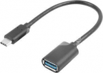 Lanberg Adapter USB TYPE-C (M) AF 3.1 15 cm