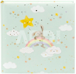 Albumas GOLDBUCH 24415 My Rainbow 25x25/60psl | kampučiai/lipdukai | knyginio ri&scaron;imo | balti lapai