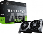 MSI GeForce RTX 5070 12G VENTUS 2X OC | NVIDIA | 12 GB | GeForce RTX 5070 | GDDR7 | HDMI ports quantity 1 | PCI Express Gen 5
