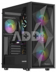 Natec PC CASE GENESIS DIAXID 605 ARGB MIDI TOWER USB