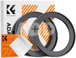 K&F Concept K&F Step Up Filter Ring 67-82mm*2pcs,+Vacuum Cleaning Cloth*1