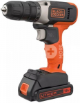 BLACK & DECKER | Cordless Drill Driver | BCD001C2-QW | 18 V | 2x1.5 Ah | Lithium