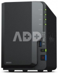 Synology | DS223 | Up to 2 HDD/SSD Hot-Swap | Realtek | RTD1619B | Processor frequency 1.7 GHz | 2 GB | DDR4