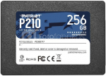 SSD|PATRIOT|P210|256GB|SATA 3.0|Write speed 400 MBytes/sec|Read speed 500 MBytes/sec|2,5"|TBW 120 TB|P210S256G25