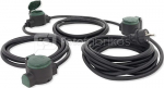 REV extension Suprafelx IP 44 black/green