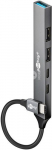 Goobay Slim 5-Port USB Hub, USB-C to USB-C/USB-A, 5 Gbit/s | 74460