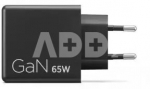 Lenovo Dual USB-C 65W GaN Charger Black - EU