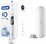 Oral-B Electric Toothbrush | iO6 | Rechargeable | For adults | Number of brush heads included 1 | Number of teeth brushing modes 5 | White