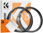 K&F Concept K&F Step Up Filter Ring 72-77mm*2pcs,+Vacuum Cleaning Cloth*1