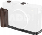 SmallRig 6237 L-Shaped Mount Plate with Wooden Handle for FUJIFILM X-E5 (Ebony, Black)