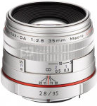 Objektyvas Pentax HD DA 35mm f/2.8 MACRO Limited Silver
